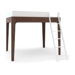 Oeuf NYC - Perch Hochbett mit Zwischengeschoss | Walnuss