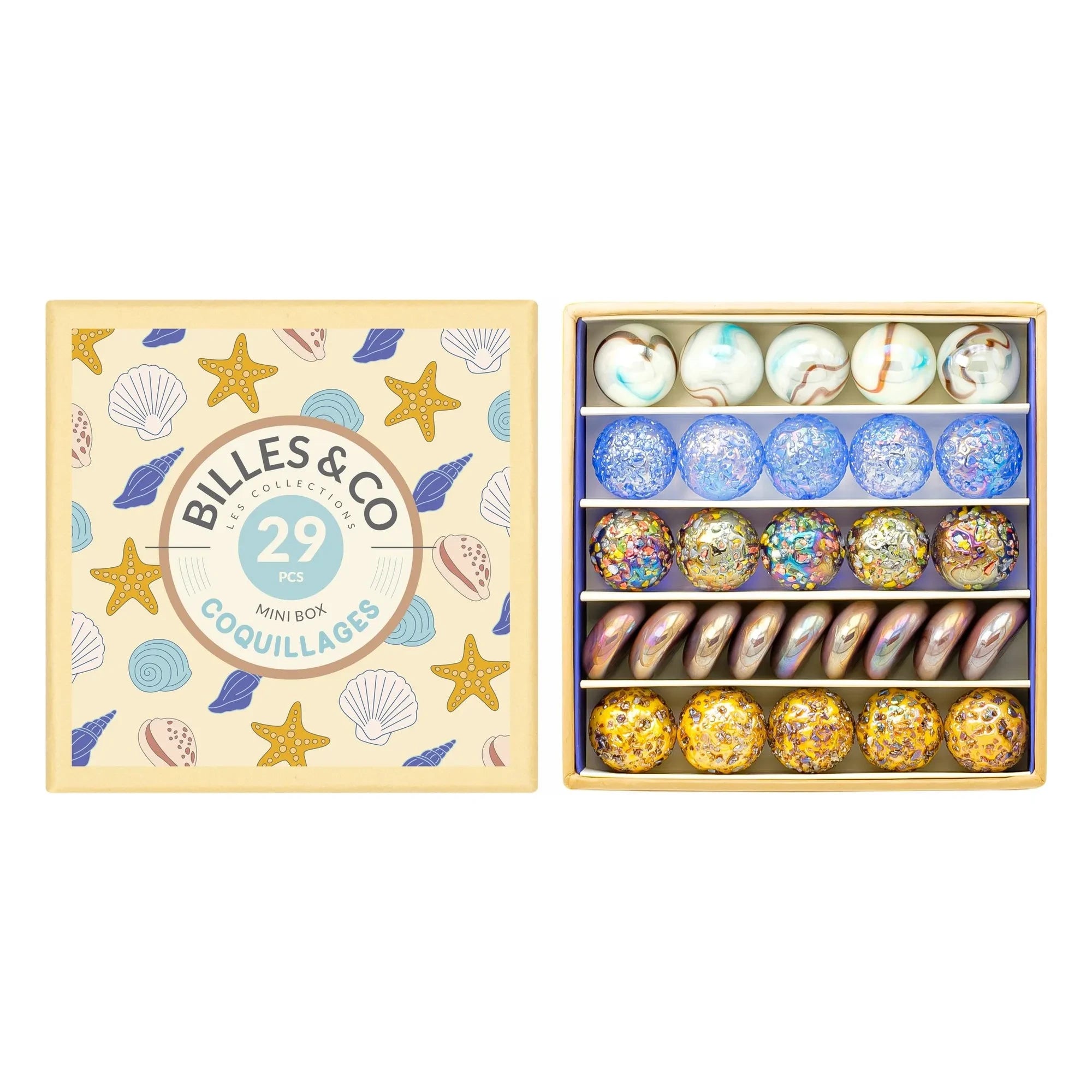 Billes & Co - 29er Muschelkugel-Set