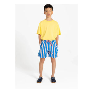 Smallable Kid - Archie Gestreifte Badehose | Elektroblau