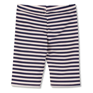 Wynken – Fahrradshorts Gestreift Recycelte Fasern | Marineblau