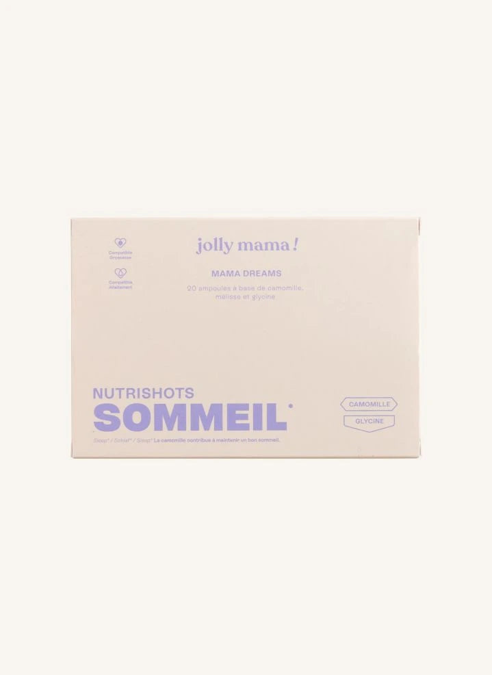 Jolly Mama - Nutrishots Mama Dreams Schlafergänzung - 20 x 10 ml Flakon