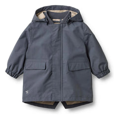 Wheat - Alke Recyceltes Faserparka | Graublau
