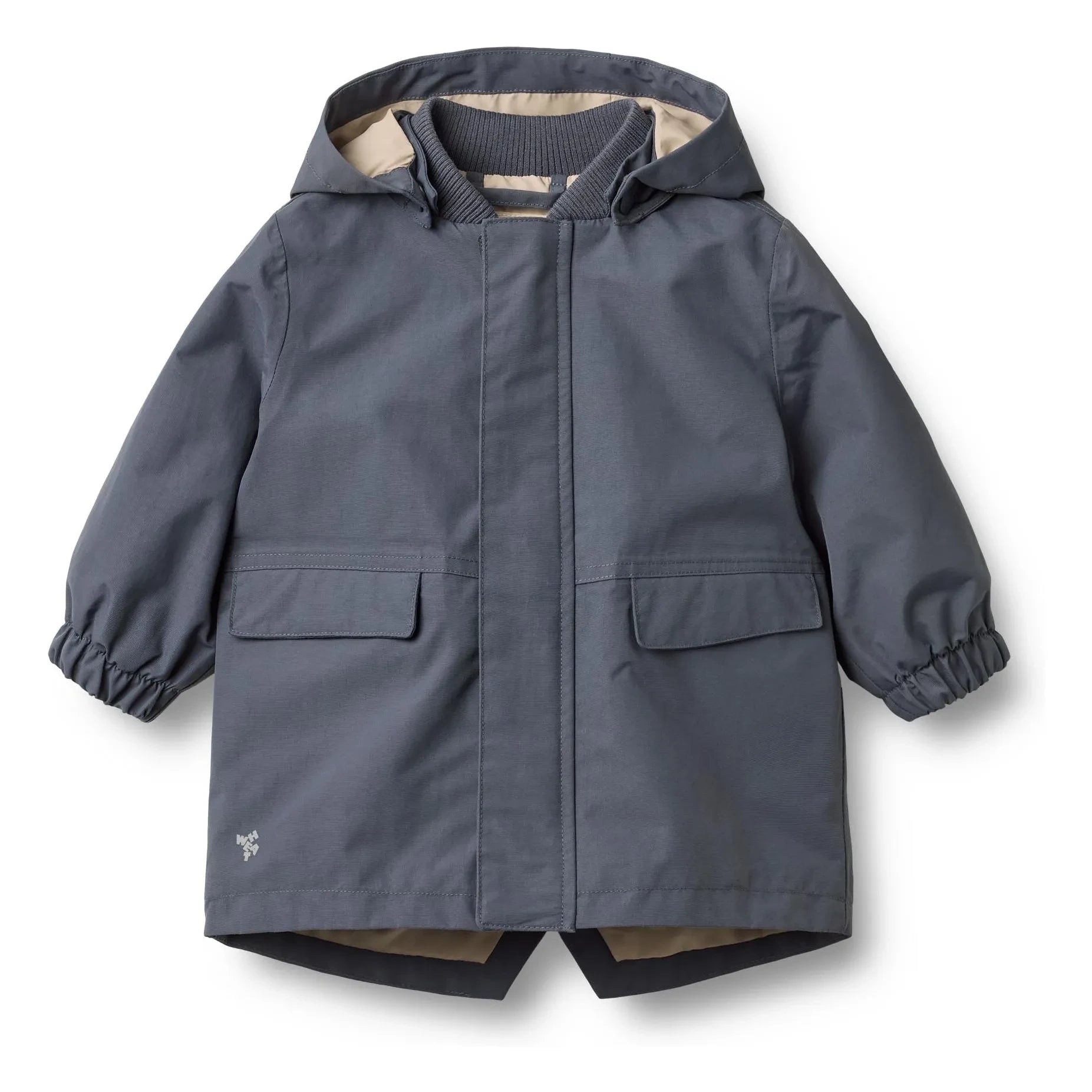 Wheat - Alke Recyceltes Faserparka | Graublau