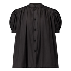 Laurence Bras - Ajmer Baumwollbluse | Schwarz
