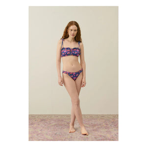 Louise Misha - Bikini-Hose aus recycelten Fasern für die Damenkollektion | Dunkelblau