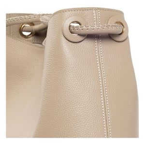 Elleme - Vosges Genarbtes Leder Tasche | Staubig Braun