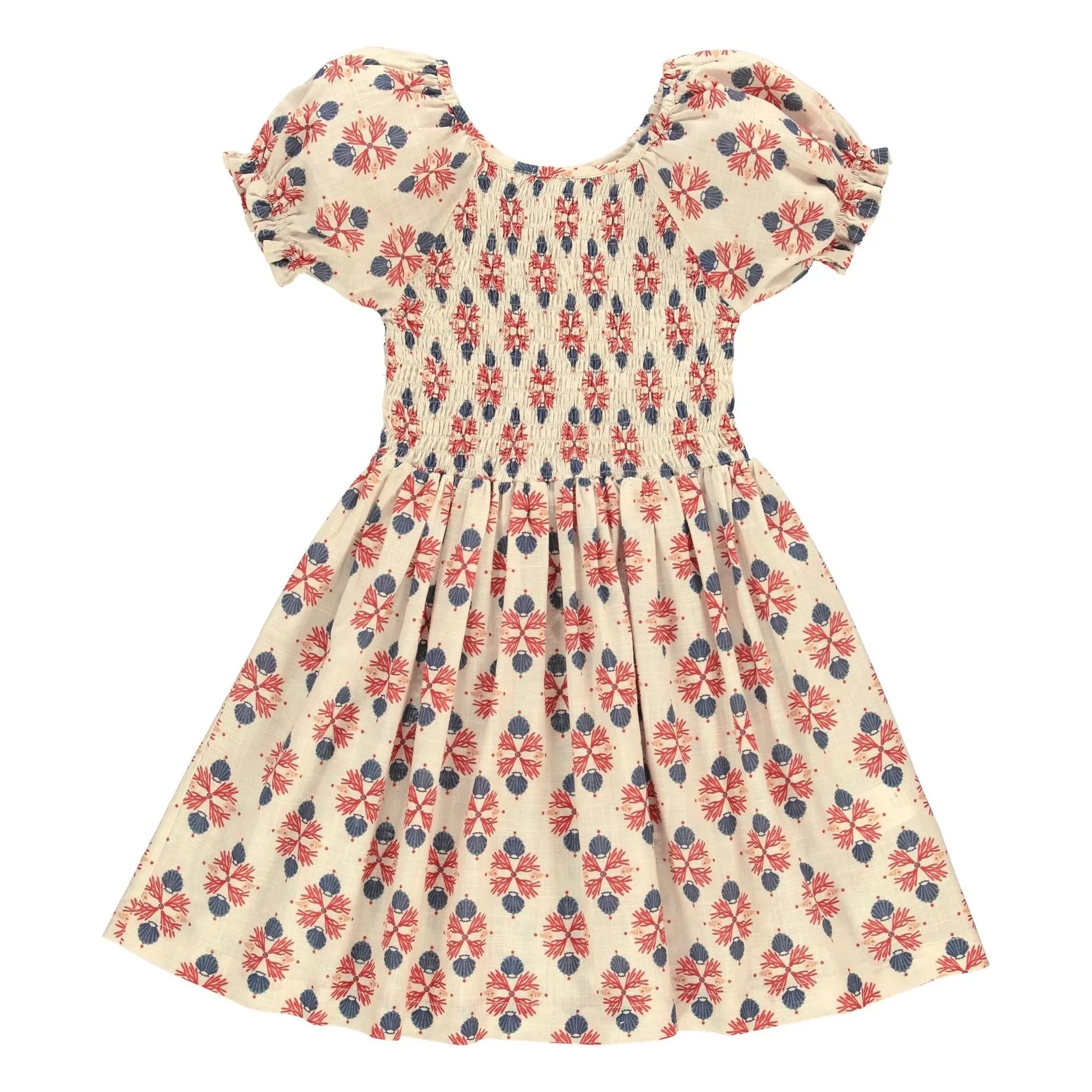 Bebe Organic - Kaia Gerafftes Kleid | Creme