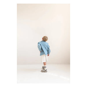 Jenest - Xavi Bio-Baumwoll-Shorts | Hellgrau