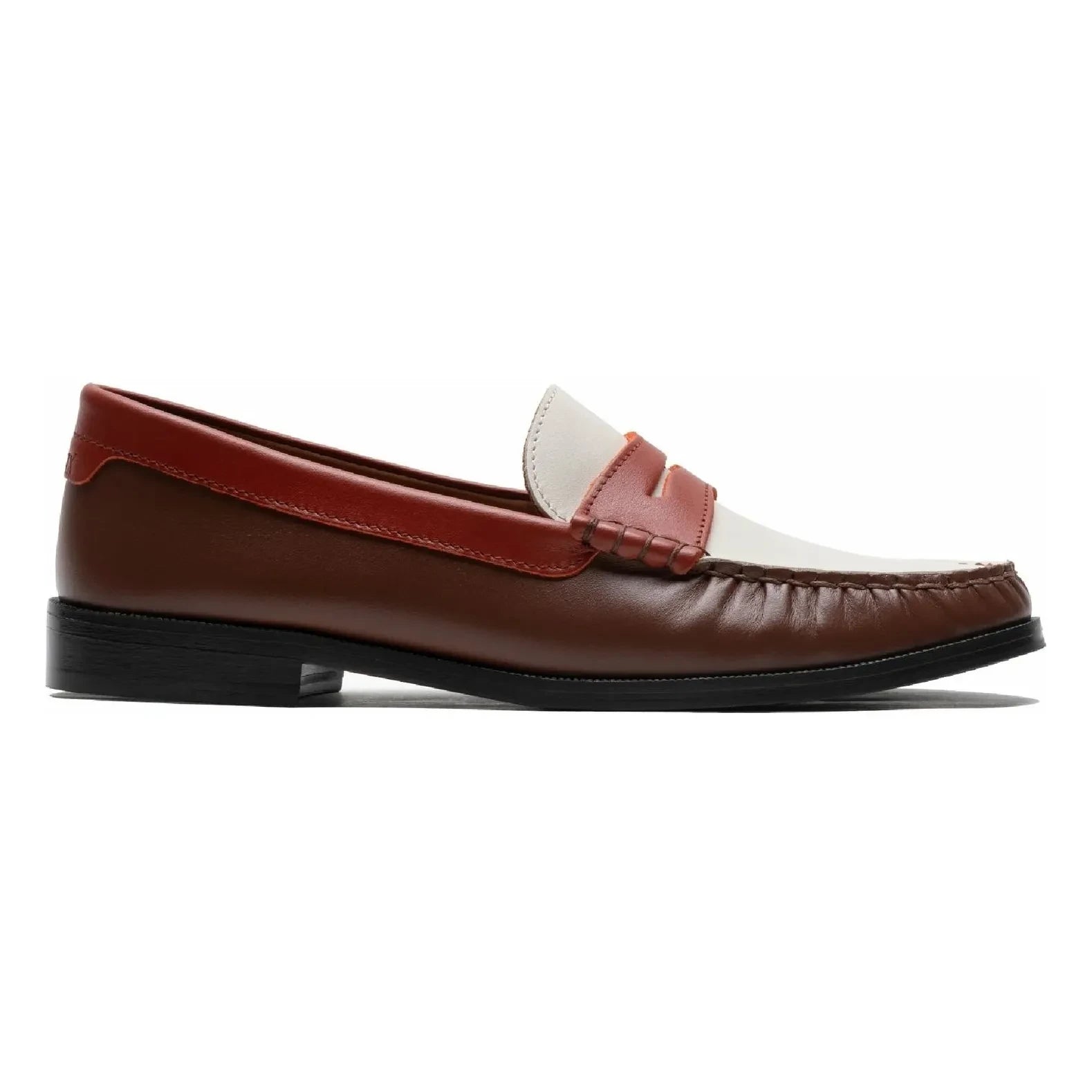 Lachoix - Penny Tricolor Loafer | Braun