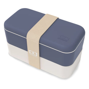 Monbento - MB Original Bento mit zwei dichten Fächern | Blau