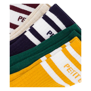 Petit Bateau - 5 Çift Petit Bateau Çorap | Bordo