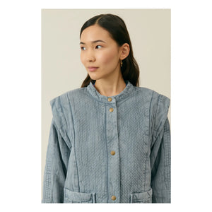 Louise Misha - Horicia Bio-Baumwoll-Jacke - Damenkollektion | Grau