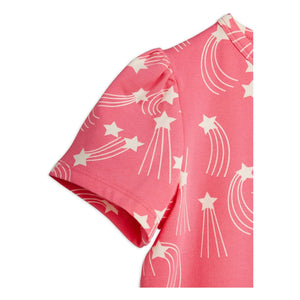 Mini Rodini – Stars T-Shirt aus Bio-Baumwolle | Pink