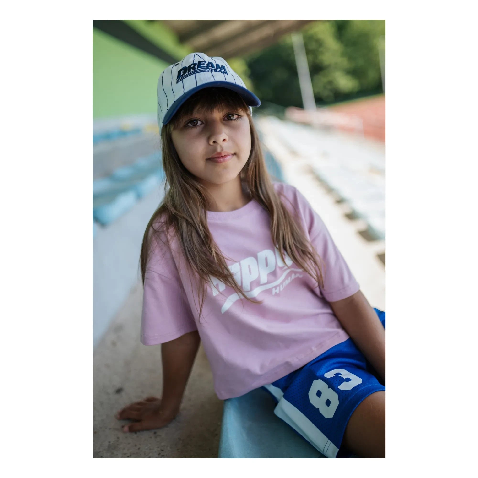 Cos I Said So - Happy Human kurzes T-Shirt Bio-Baumwolle | Rosa