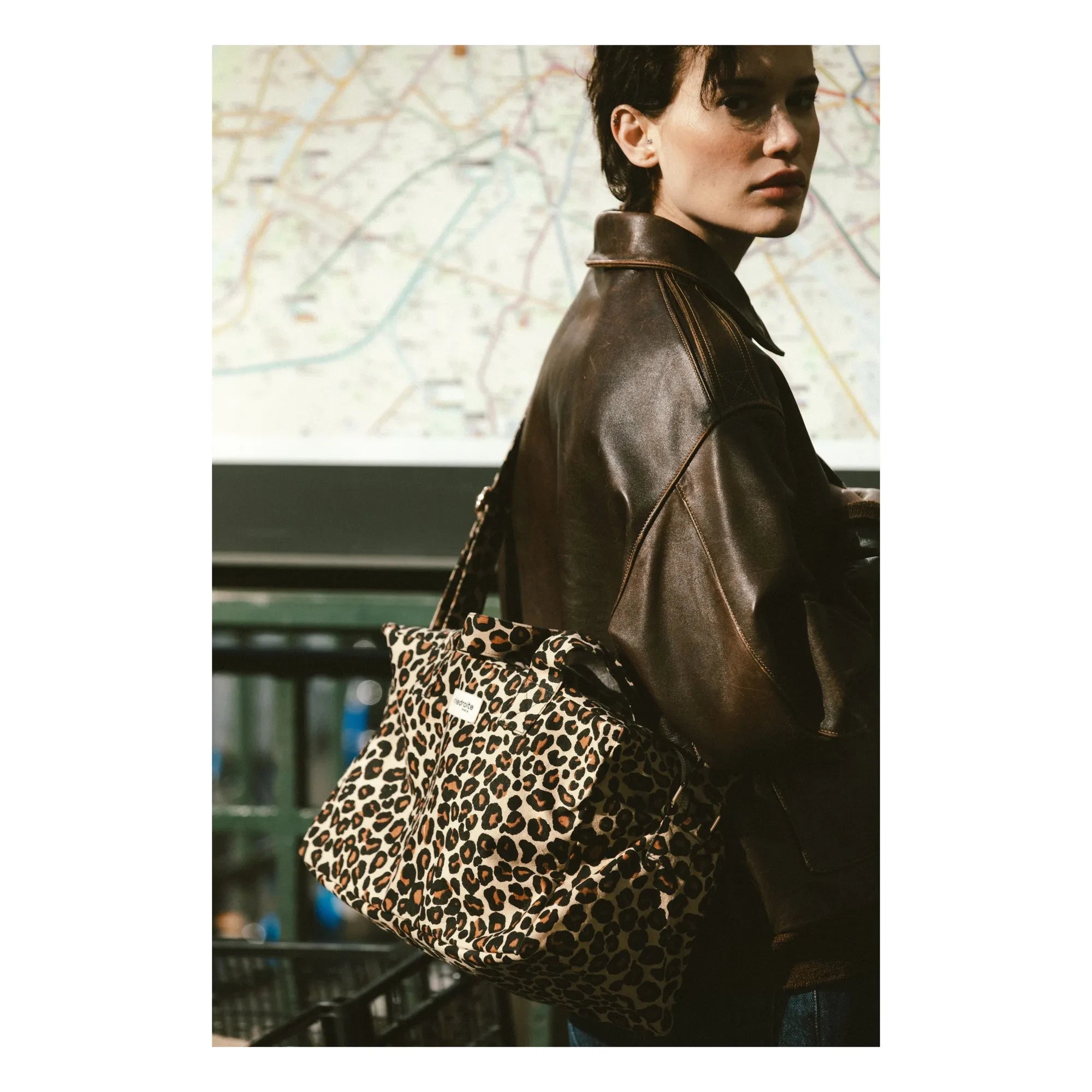 rivedroite - Sauval City Tasche | Leopard
