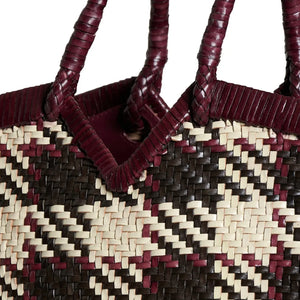 Vipera Tote mit Cruella-Patch aus Leder | Grau