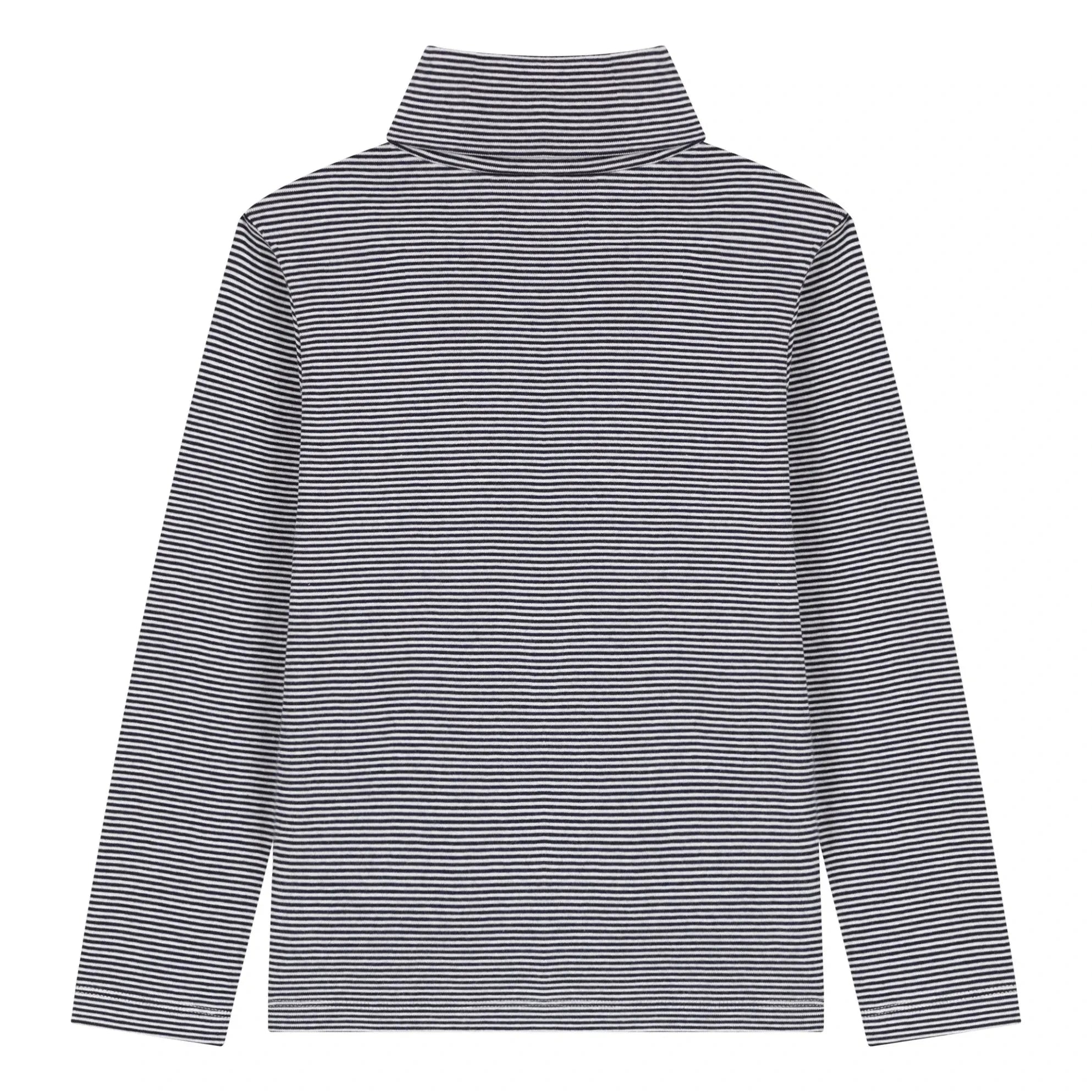 Petit Bateau - Gestreiftes Unterhemd | Marineblau