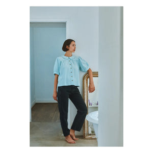 Poudre Organic - Amber Bluse | Hellblau