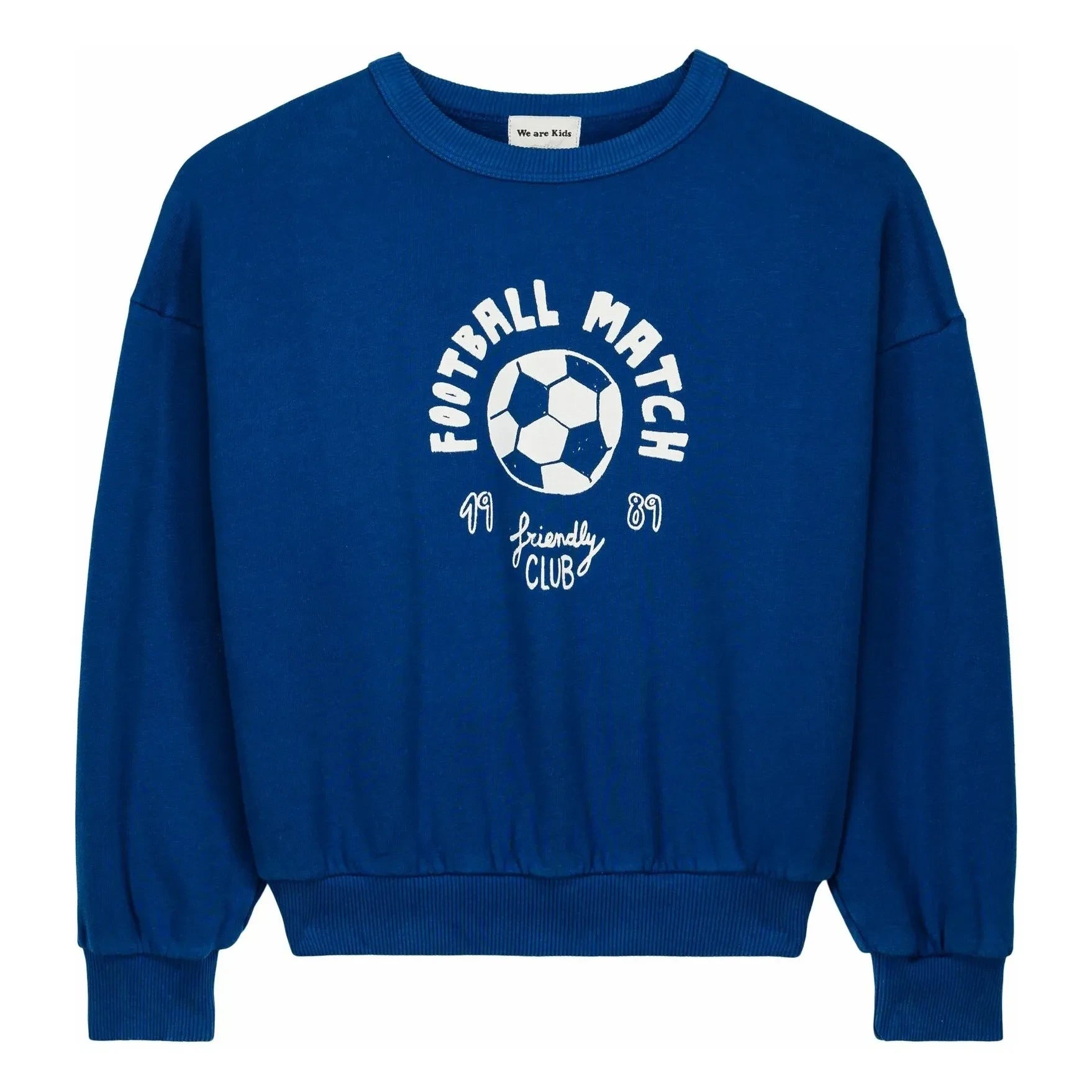 We Are Kids - Tony Fußball-Sweatshirt Bio-Baumwolle | Nachtblau