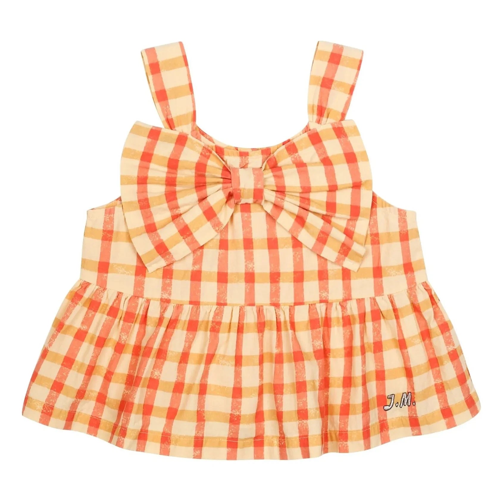 Jelly Mallow - Carreaux Knoten-Top | Gelb