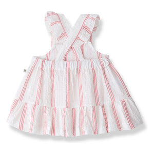 1+ in the family - Gestreiftes Joncols Kleid | Blush