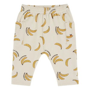 Emile et Ida – Bio-Baumwolle Bananen Sarouel Hose | Creme