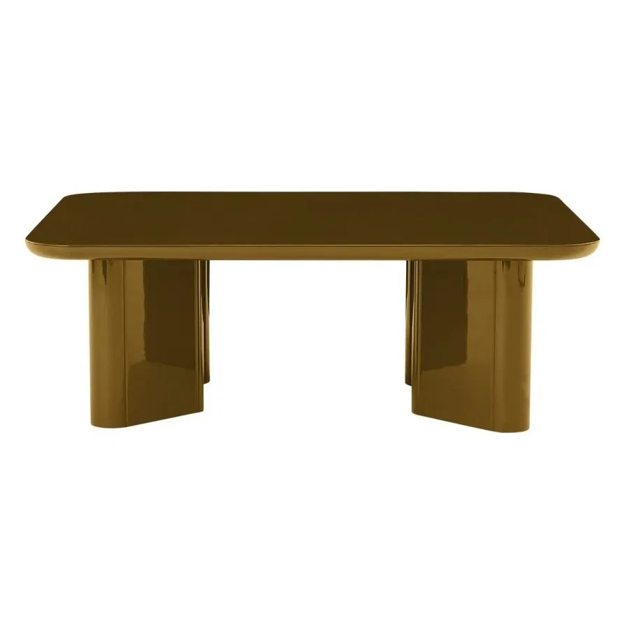 Gabrielle Paris - Thelma Lackierter Holz-Couchtisch | Amber