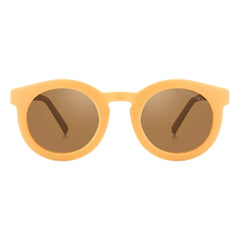 Grech & Co - Klassische Polarisierte Naturfaser Sonnenbrille | Gelb