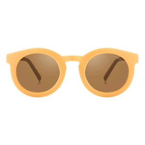 Grech & Co - Klassische Polarisierte Naturfaser Sonnenbrille | Gelb