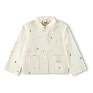 Molo - Hellen Coquillages Bio-Baumwolljacke | Ecru