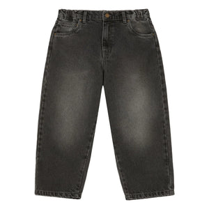 Main Story - Bio-Baumwoll-Baggy-Jeans | Schwarz