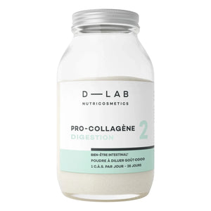 D-LAB NUTRICOSMETICS - Pro-Kollagen Verdauung- und Darmgesundheit Pulver - 500 ml