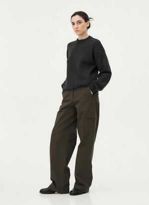 Noyoco - Malmo Merino-Wollpullover | Khaki