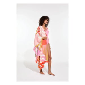 Mapoésie - Riviera Strandhandtuch | Rosa