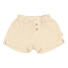 Búho - Baumwollgaze-Shorts | Sand