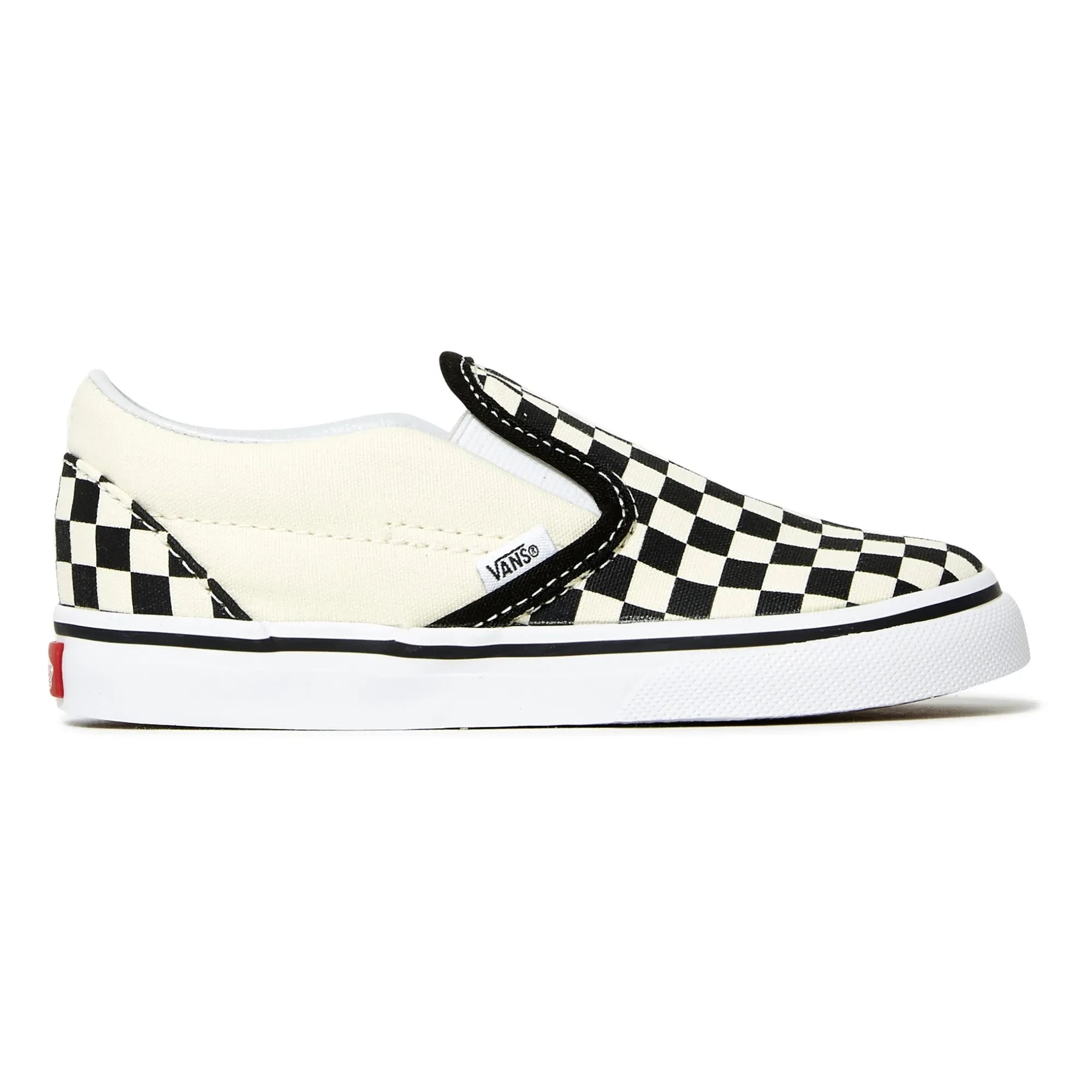 Vans - Checkerboard Classic Slip-On Schuhe | Weiß