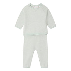 Bonpoint - Bio-Baumwoll Loan T-Shirt und Leggings Set | Grau