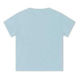 Matona - Sommerliches Uni T-Shirt Bio-Baumwolle | Hellblau