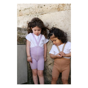 Silly Silas - Bio-Baumwoll-Kurzleggings | Lavendel