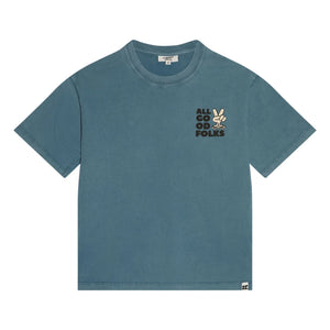 Hundred Pieces - Finn T-Shirt aus Bio-Baumwolle | Blau