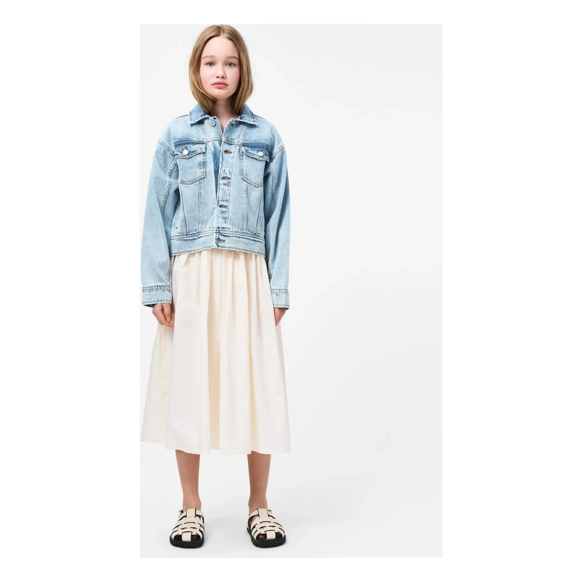 Molo - Corella Bio-Baumwollkleid | Elfenbein