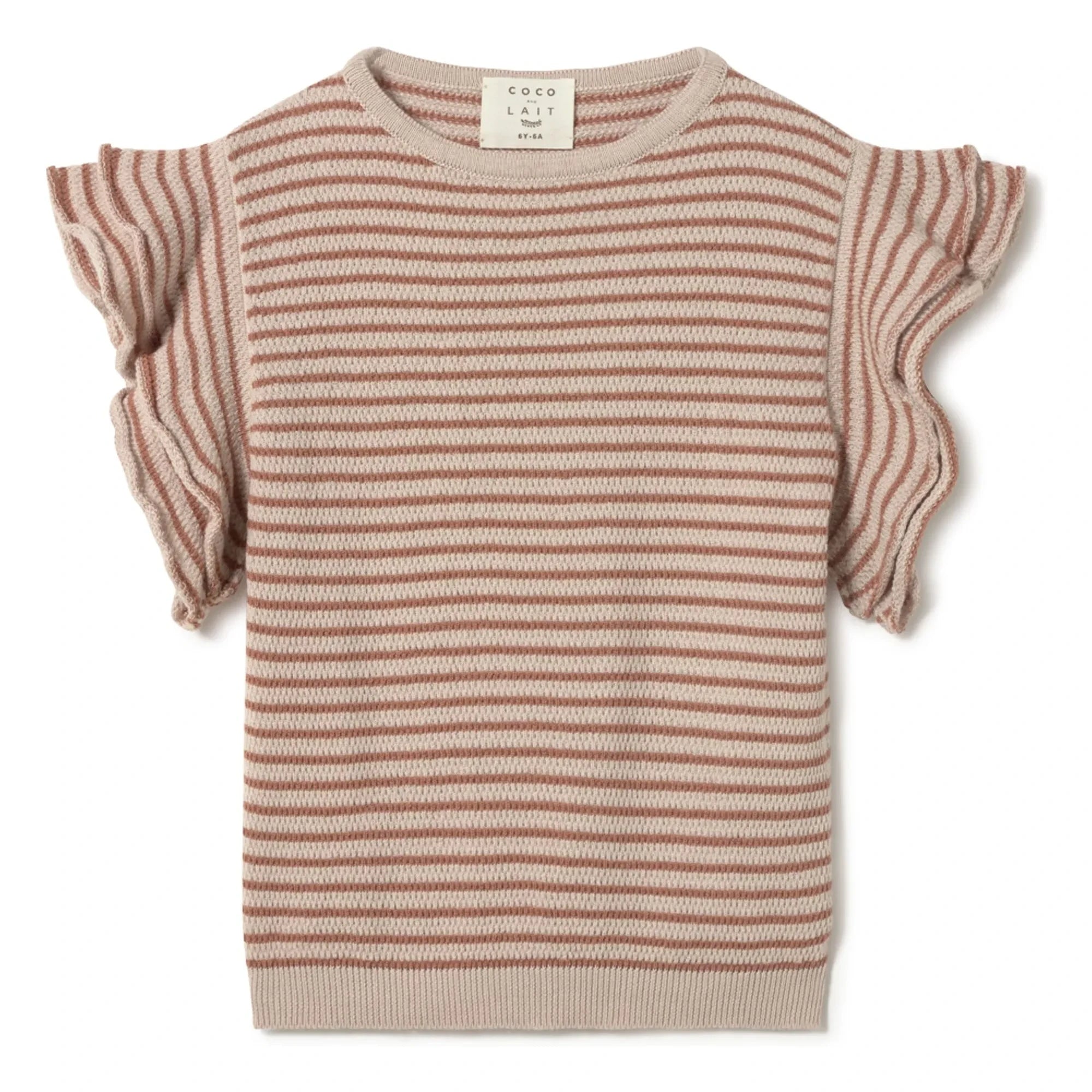 Coco au Lait - Top aus Bio-Baumwolle | Beige