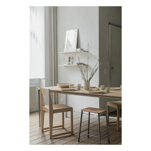 Frama - Adam Nyboder Hocker, Holzsitz | Grün