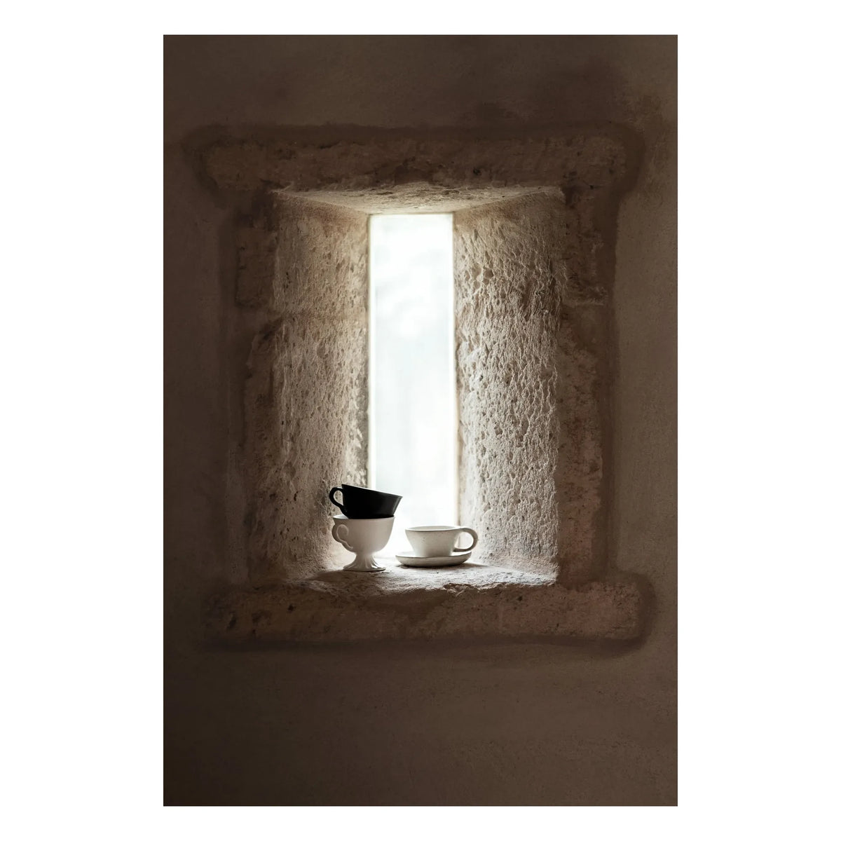 Olsson & Jensen - Yang Porzellantassen - 4er Set | Creme
