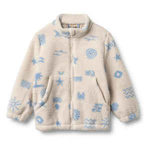 Wheat - Helge Beach Recyceltes Faser Sherpa Jacke | Ecru