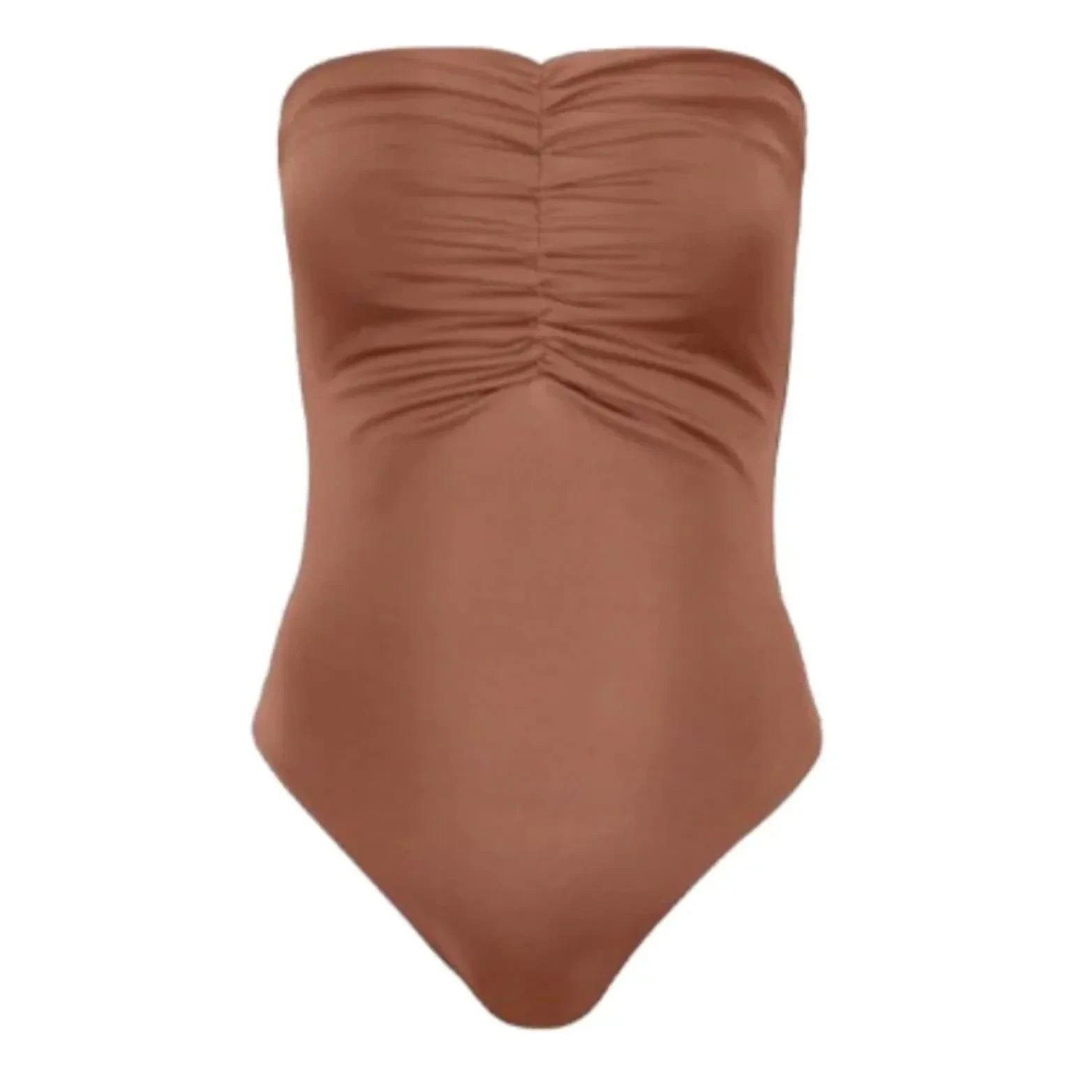 Vanessa Sposi – Bustier Badeanzug | Schokolade