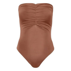 Vanessa Sposi – Bustier Badeanzug | Schokolade