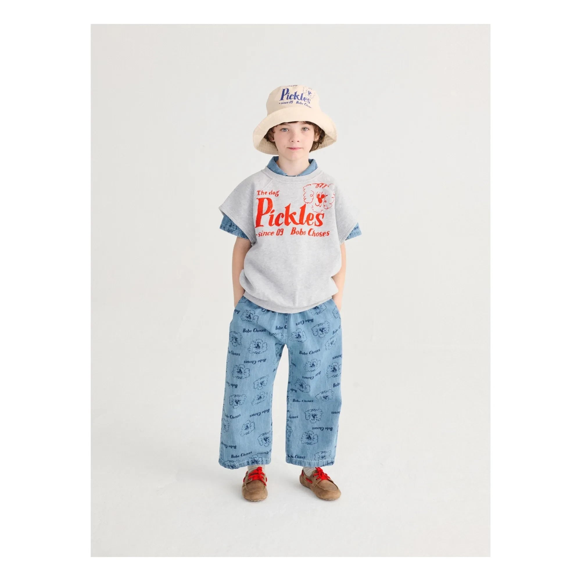 Bobo Choses - Pickles Recycelte Faser Wendbarer Bob | Weiß