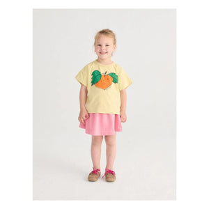 Bobo Choses - Orangefarbenes T-Shirt aus Bio-Baumwolle | Gelb