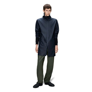 Rains - Storm Breaker W3 Langer Mantel | Marineblau